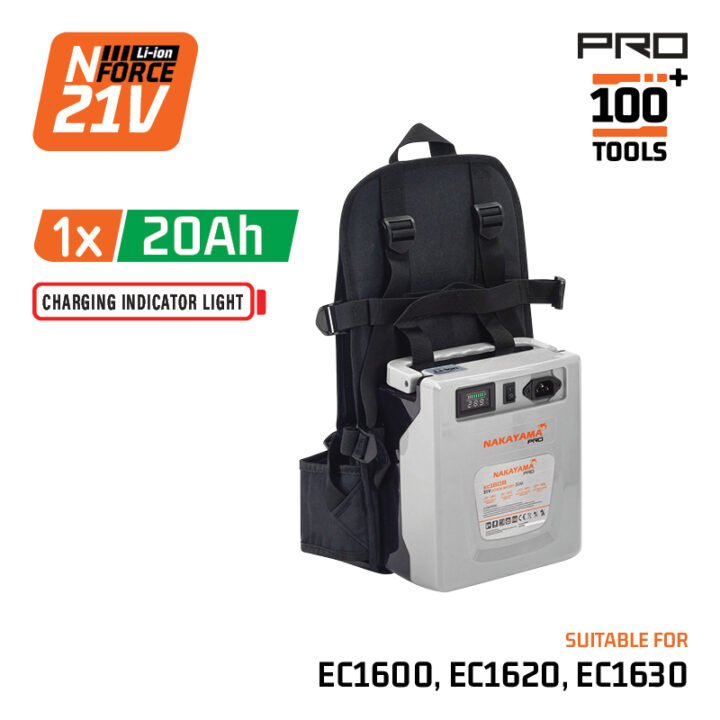 NAKAYAMA Pro EC1608 Μπαταρία 21V, 20Ah για EC1600, EC1620, EC1630
