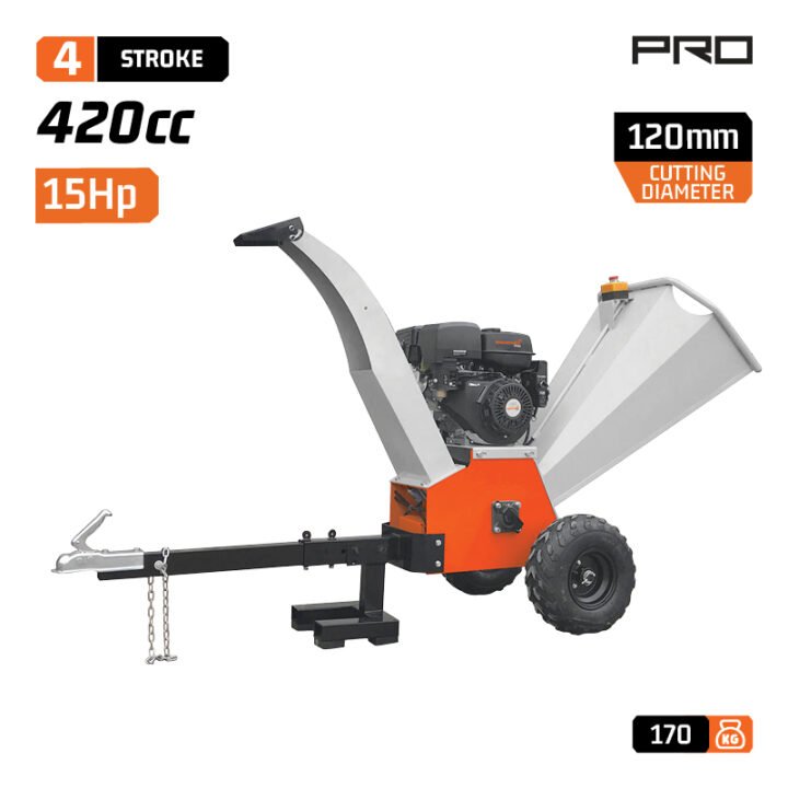 NAKAYAMA Pro GS9600 Θρυμματιστής Κλαδιών 15Hp, 120mm
