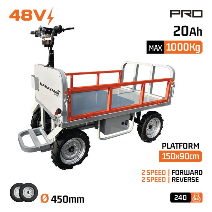 NAKAYAMA Pro MB3150 Όχημα Μεταφοράς Ηλεκτρικό, Μέγιστο Φορτίο 1000Kg,800W