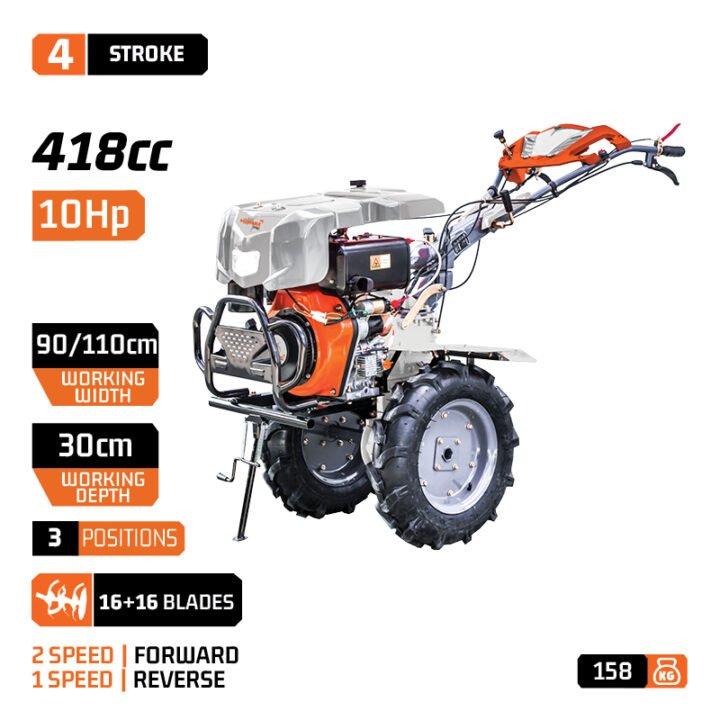 NAKAYAMA Pro MB9005 Σκαπτικό Πετρελαίου 10Hp