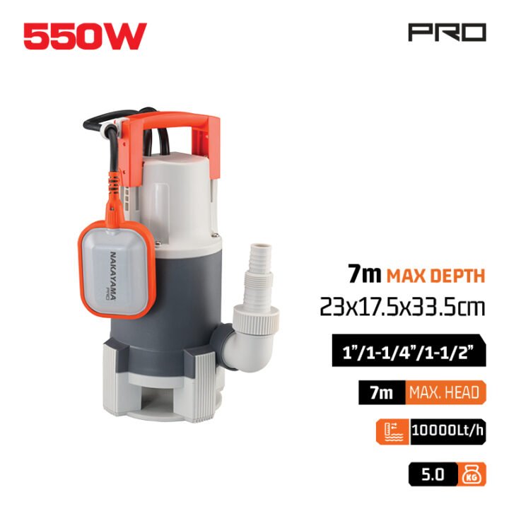 NAKAYAMA Pro NP1030 Αντλία Ακαθάρτων 550W