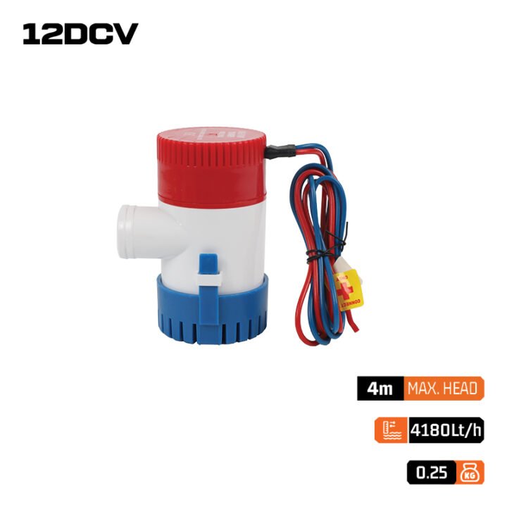 NAKAYAMA NP1160 Αντλία Σεντίνας 12V, 4180Lt/h