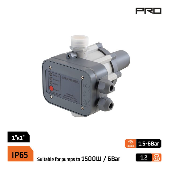 NAKAYAMA Pro NP2085 Ηλεκτρονικός Ελεγκτής Πίεσης Νερού