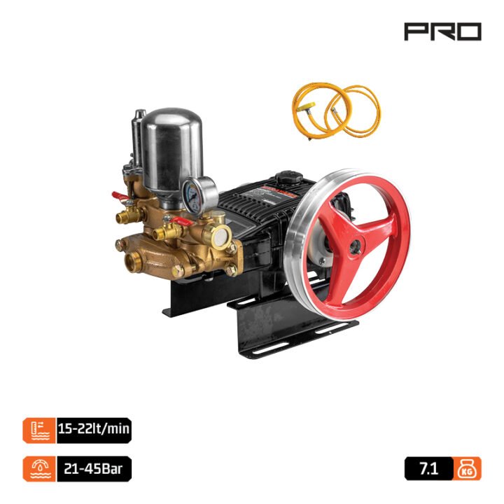 NAKAYAMA NS2520 Αντλία Ψεκασμού, Παροχή 22Lt/Min, Μεγ. Πίεση 45Βar
