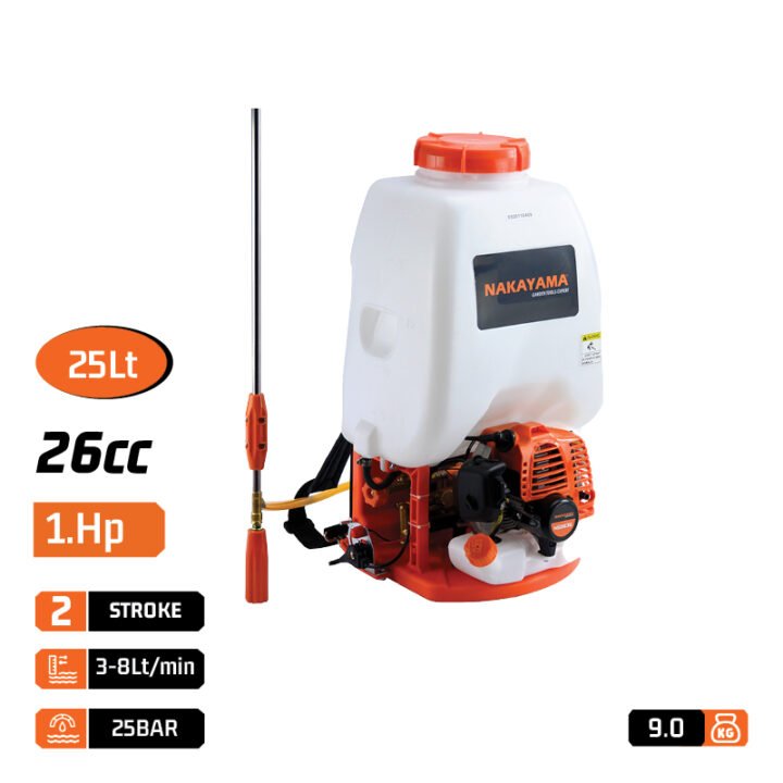 NAKAYAMA NS2635 Ψεκαστήρας Πλάτης Δίχρονος 26cc 25Lt