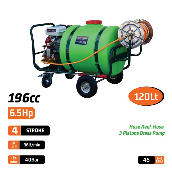 NAKAYAMA NS6200 Ψεκαστικό Βενζίνης 6.5Hp , 160Lt