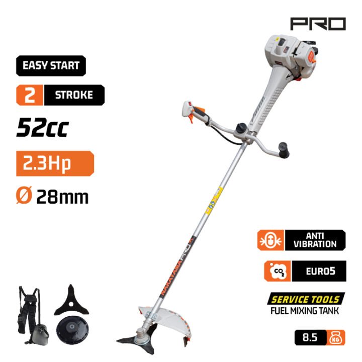 NAKAYAMA PRO PB5600 Θαμνοκοπτικο Βενζινης 52Cc 2,3Hp Με Αντιδονηση