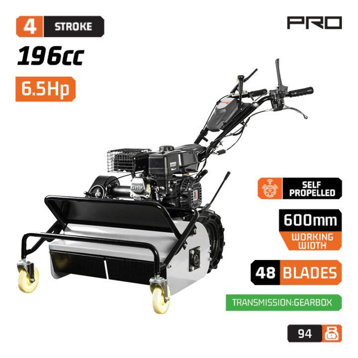 NAKAYAMA Pro PB8600 Αυτοκινούμενος Καταστροφέας Χόρτων 60cm, 48σφυριά,με Βενζινοκινητήρα