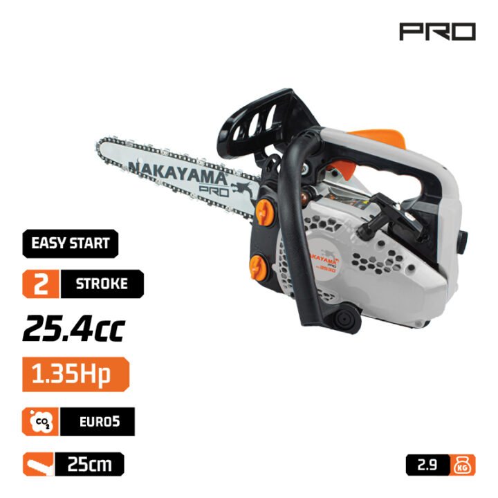 NAKAYAMA Pro PC3530 Αλυσοπρίονο Κλαδευτικό Βενζίνης 1,35Hp, 25.4cc