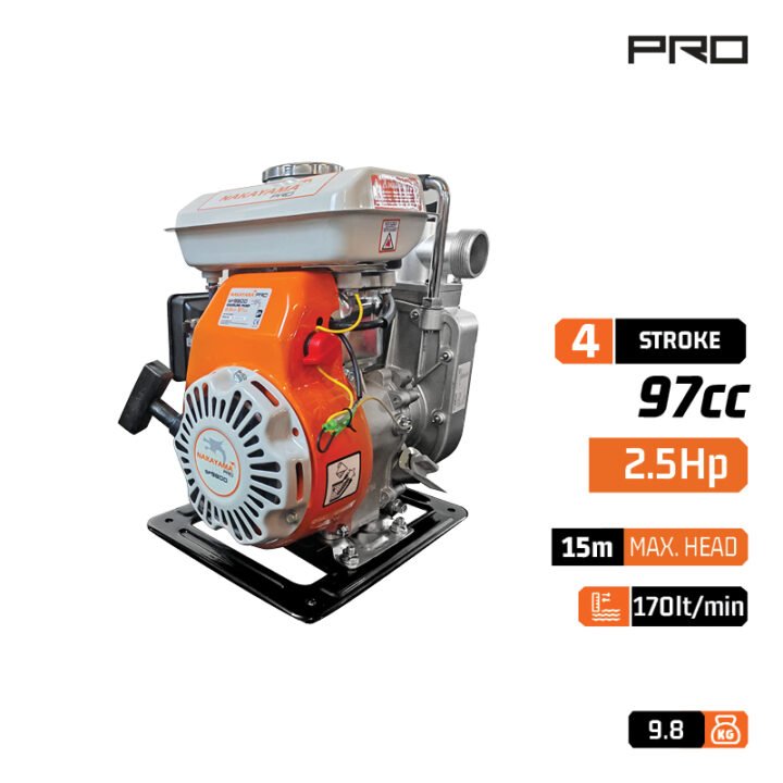 NAKAYAMA Pro SP9800 Αντλία Βενζίνης Τετράχρονη, 2.5Hp