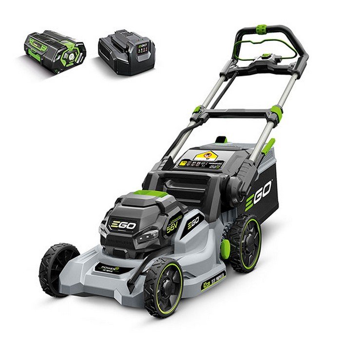 EGO ΣΕΤ ΧΛΟΟΚΟΠΤΙΚΟ POWER 56V/42CM LM1702E & ΜΠΑΤΑΡΙΑ BA2240T 1X4.0AH & ΦΟΡΤΙΣΤΗΣ CH2100E
