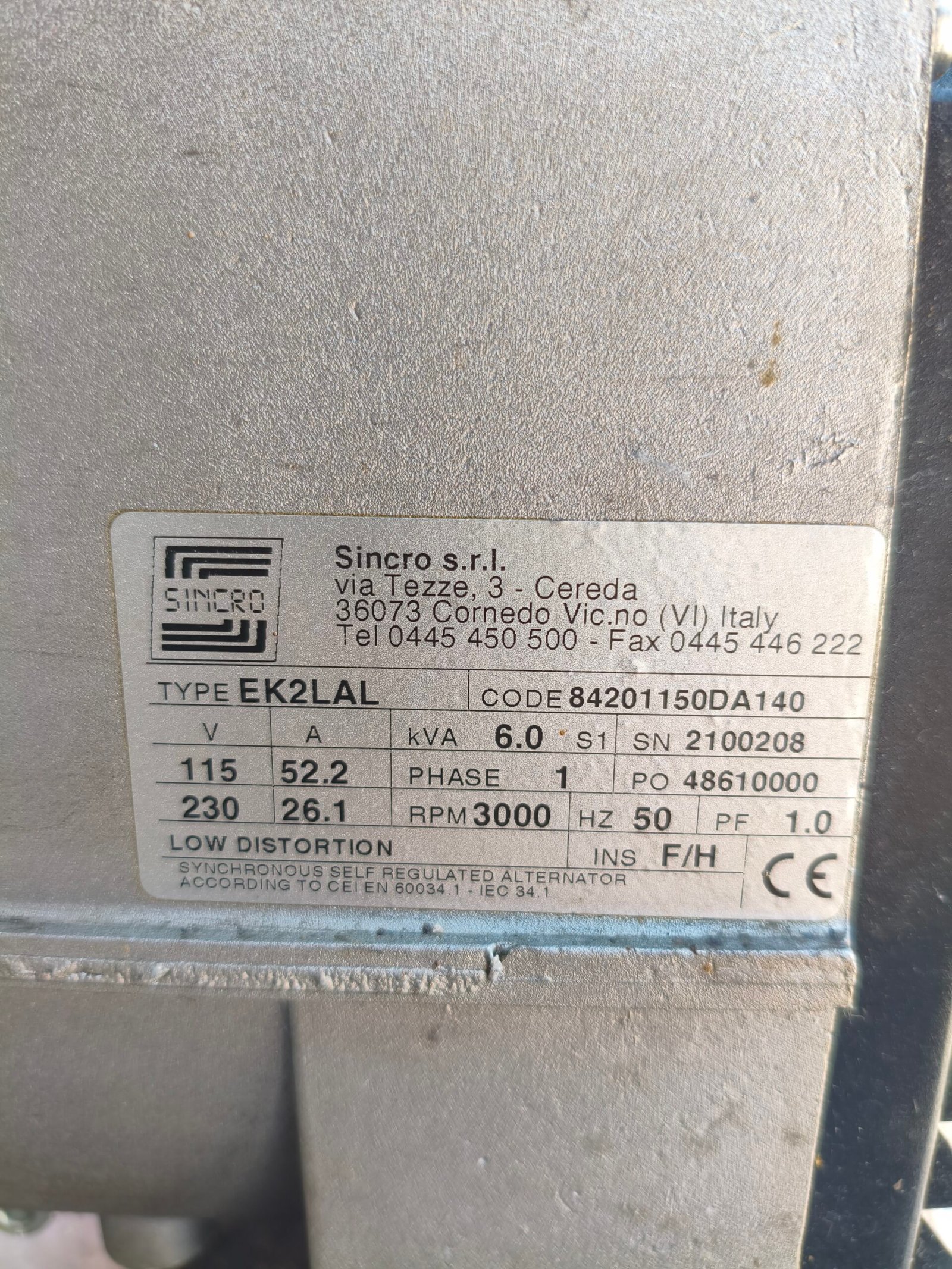 KUBOTA GH280 Γεννήτρια Βενζίνης, Μονοφασική, 9HP, 6.7kW - Image 6