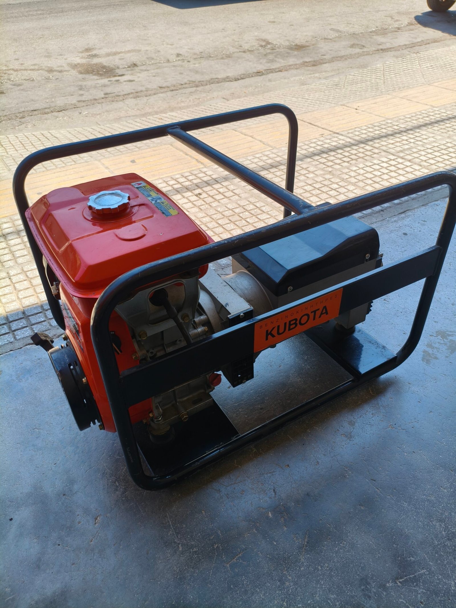KUBOTA GH280 Γεννήτρια Βενζίνης, Μονοφασική, 9HP, 6.7kW - Image 2