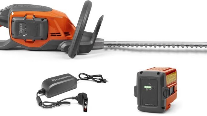 Ψαλίδι Μπορντούρας Μπαταρίας Husqvarna 215iHD45 με B70 & Qc80
