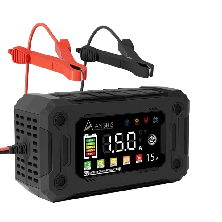 ANGELIS Φορτιστής – Συντηρητής Μπαταρίας 12V-15A