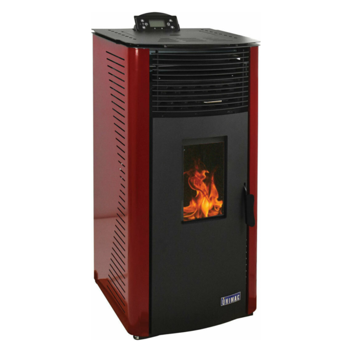 Unimac Σόμπα Pellet 11.7kW Μπορντό
