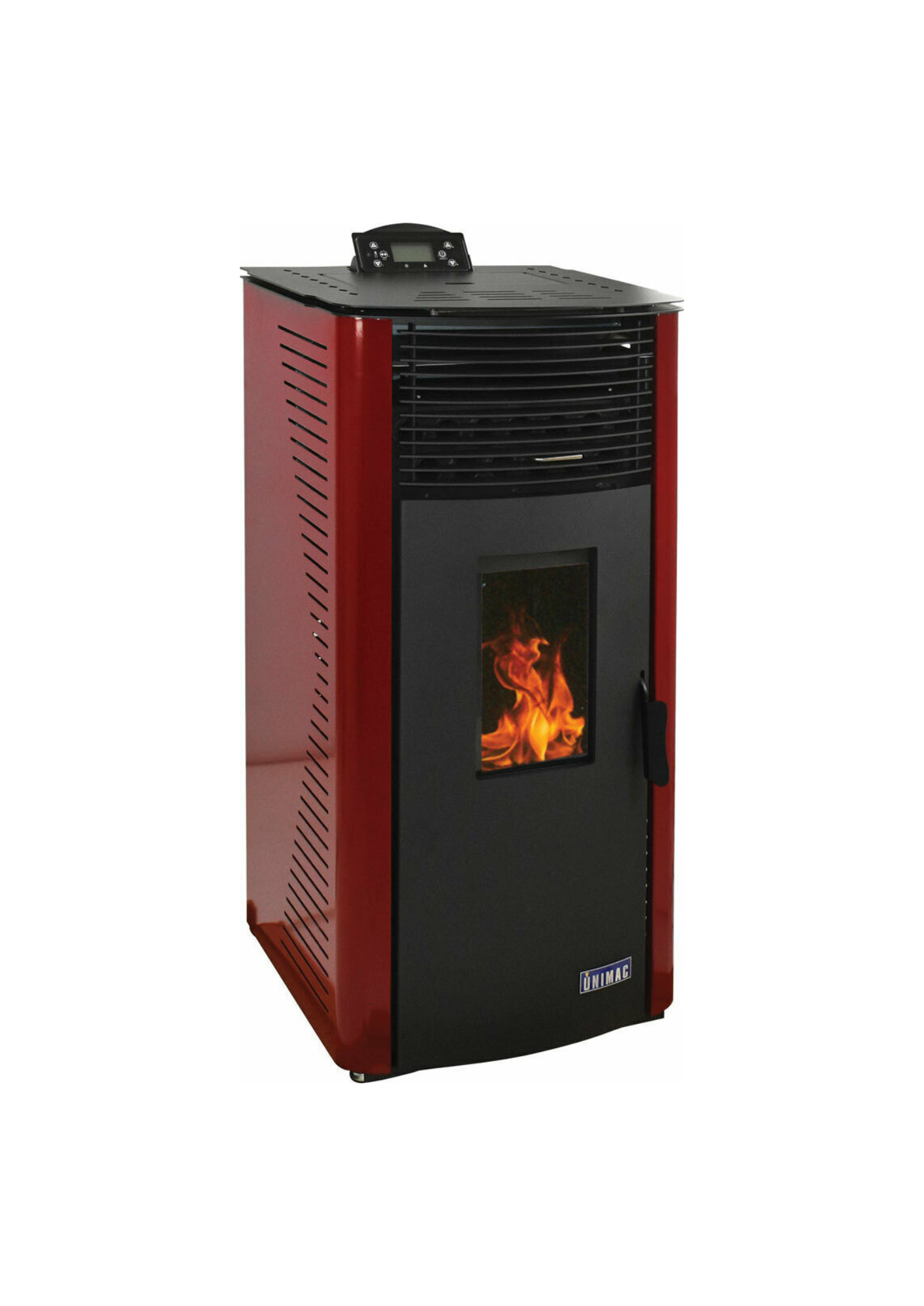 Unimac Σόμπα Pellet 11.7kW Μπορντό