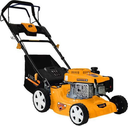 VISCO VC40PA65G Χλοοκοπτική Μηχανή Γκαζόν Βενζίνης LONCIN 123CC